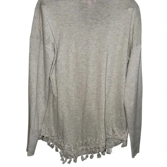 Lilly Pulitzer Heather Gray Ferrera Long Sleeve Sweater Size Large - Picture 4 of 7